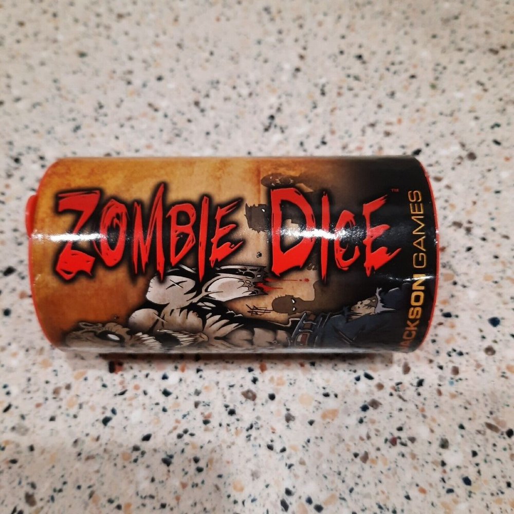 Zombie Dice Steve Jackson Games 1st Edition Open Box Unplayed dice sealed